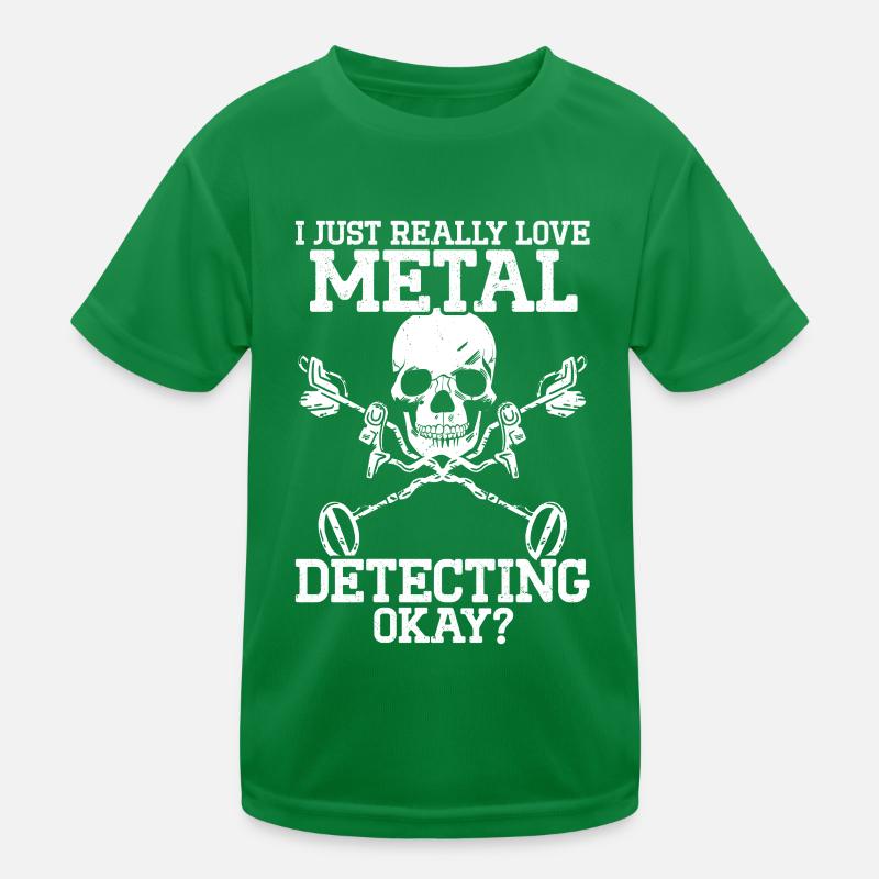 Metal detector Kids Functional T-Shirt