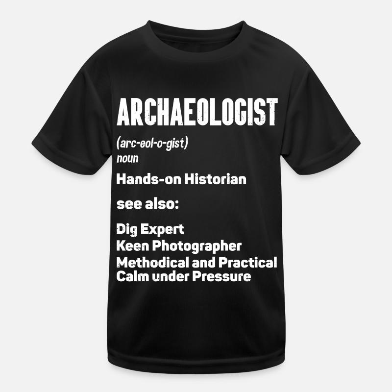 Archaeology Kids Functional T-Shirt