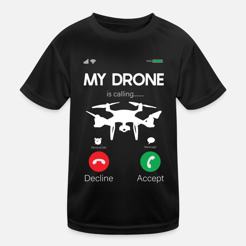 Drone Kids Functional T-Shirt