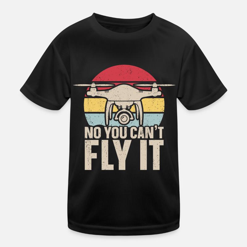Drone Kids Functional T-Shirt