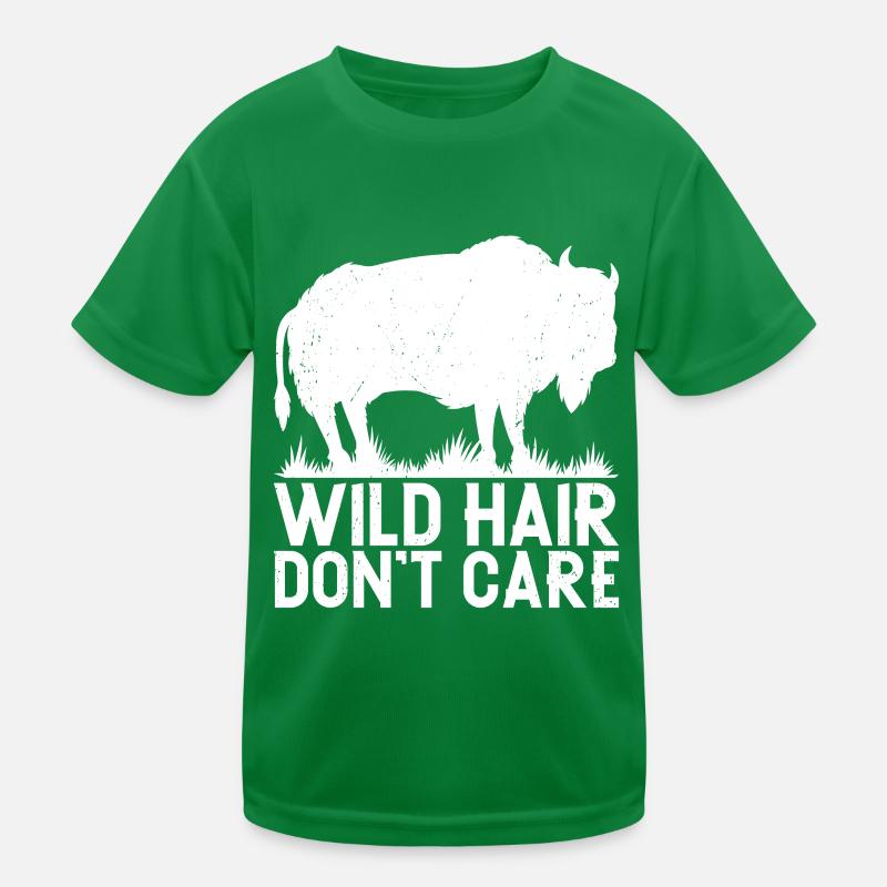 Bison Kinder Funktions-T-Shirt