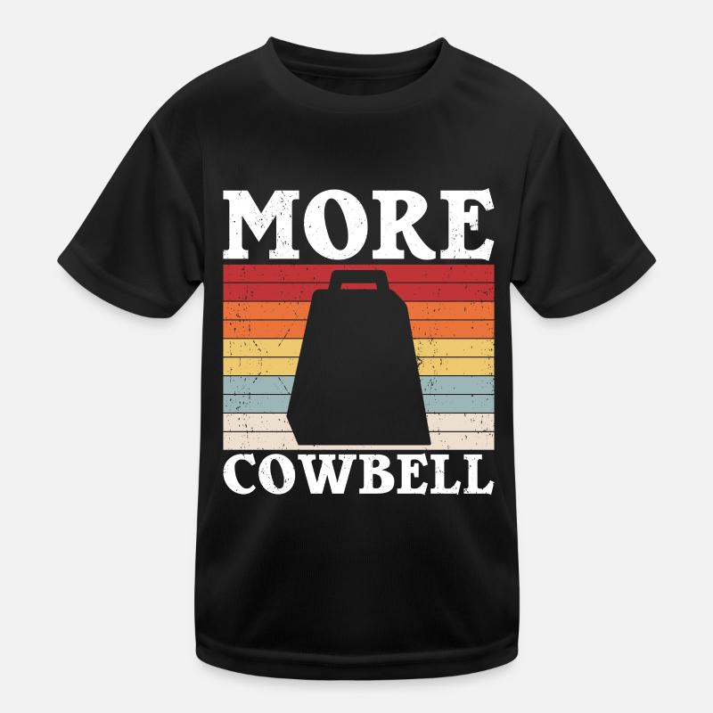 Cowbell Kids Functional T-Shirt