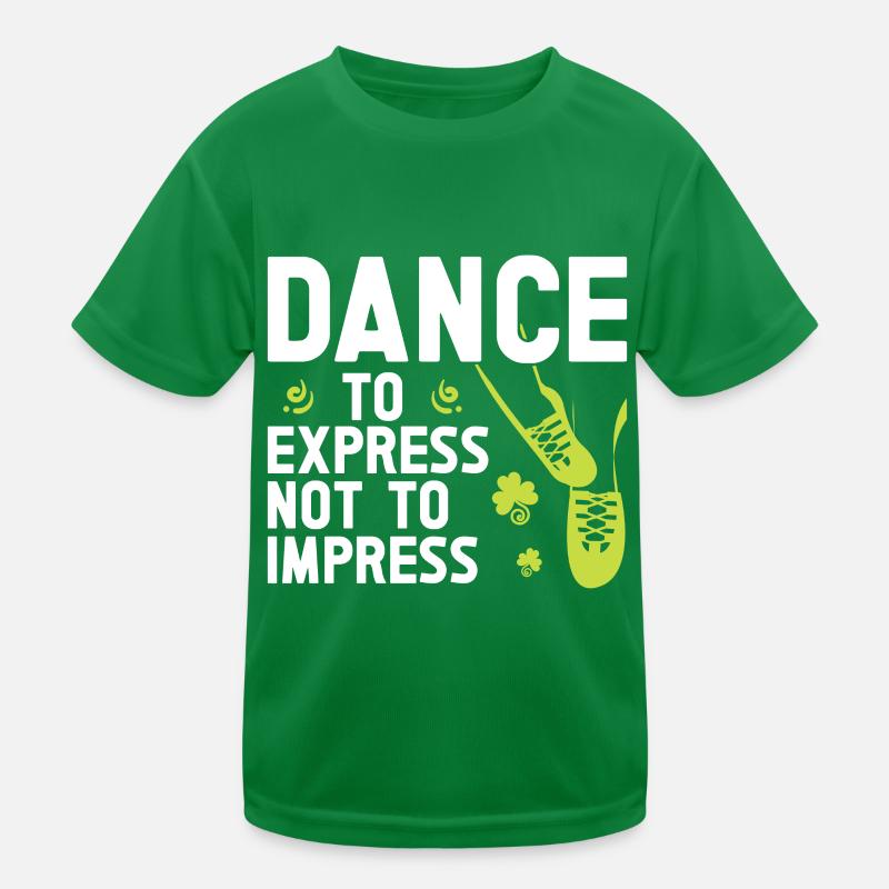 Irish Dance St. Patricks Tanz Kinder Funktions-T-Shirt