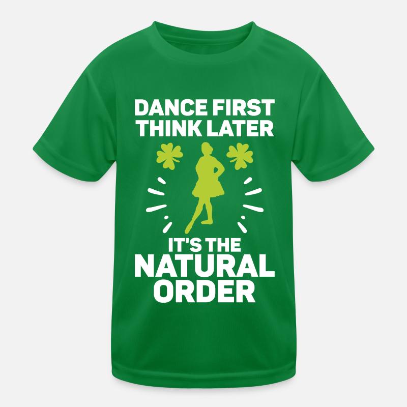 Irish Dance St. Patricks Tanz Kinder Funktions-T-Shirt