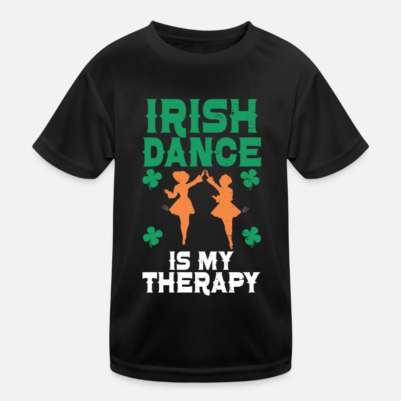 Irish Dance St. Patricks Tanz Kinder Funktions-T-Shirt