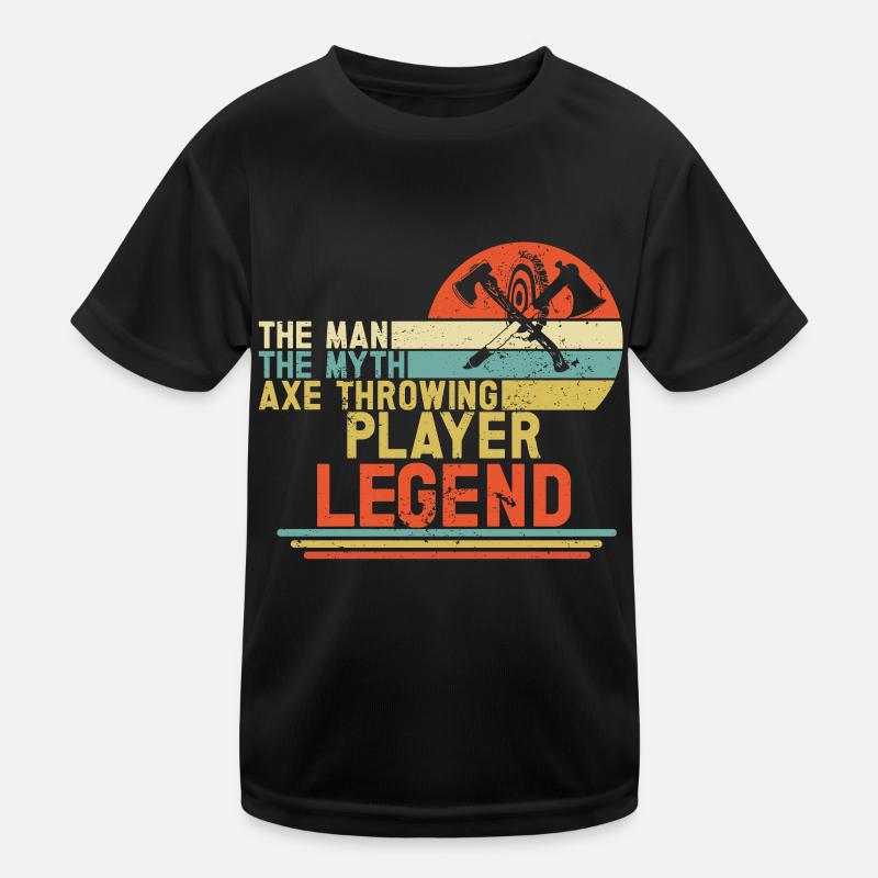 Jeu de lancer de hache T-shirt sport Enfant