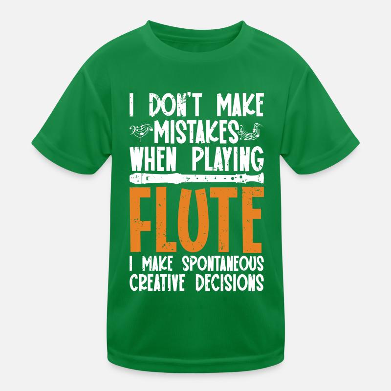 Flute Kids Functional T-Shirt