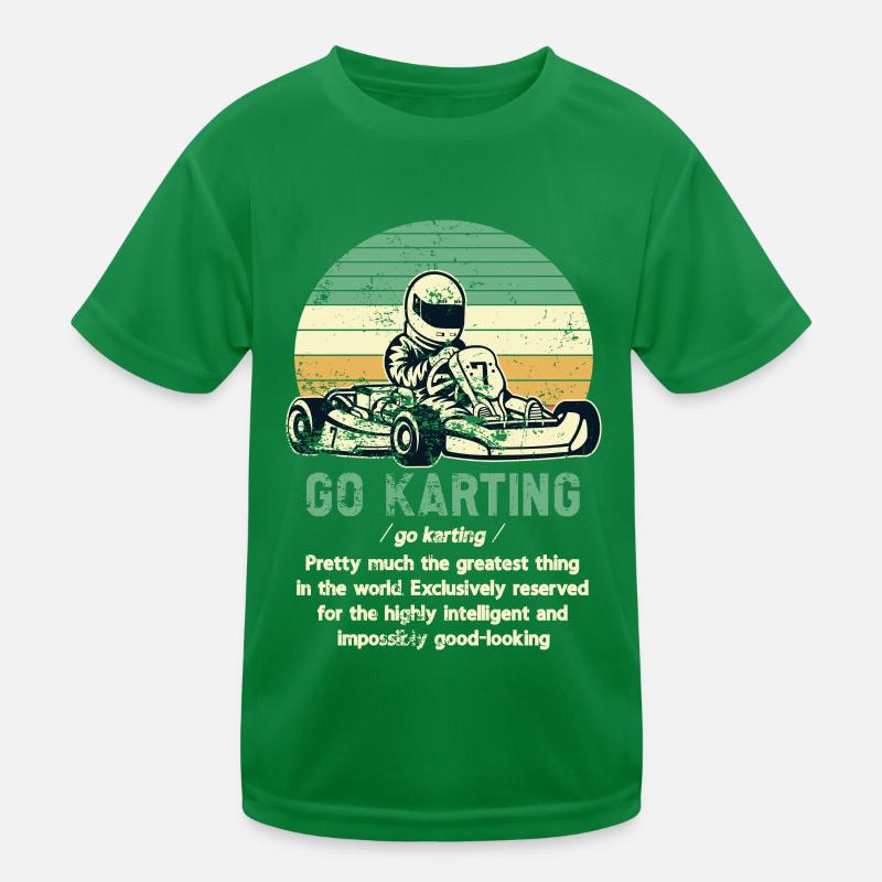 Faire du karting T-shirt sport Enfant