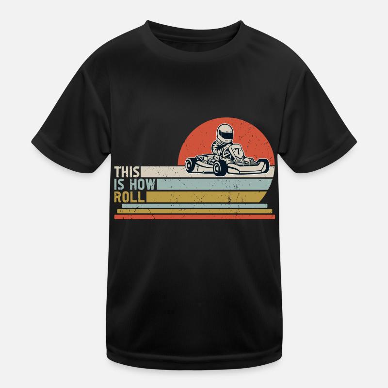 Faire du karting T-shirt sport Enfant