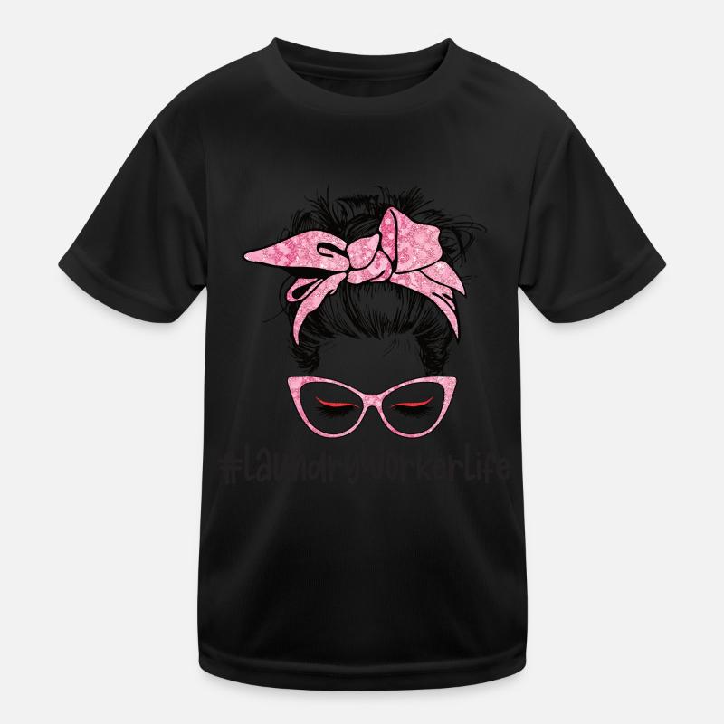 Wash workers Kids Functional T-Shirt