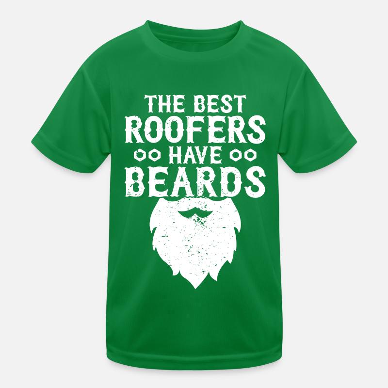Dachdecker -Dachhäuser Reparaturen Kinder Funktions-T-Shirt