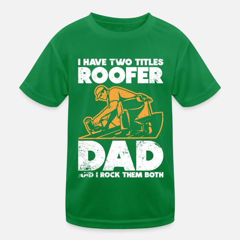 Couvreur - Réparation de toiture T-shirt sport Enfant