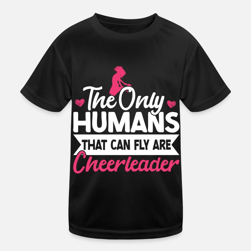 Cheerleader Kinder Funktions-T-Shirt