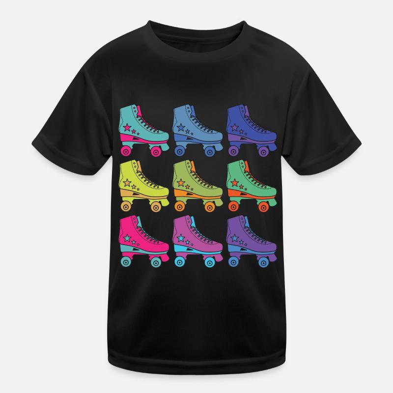 Rollschuhe Kinder Funktions-T-Shirt