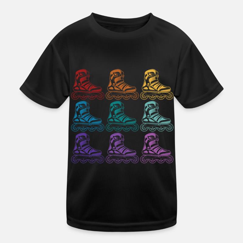 Roller skates Kids Functional T-Shirt