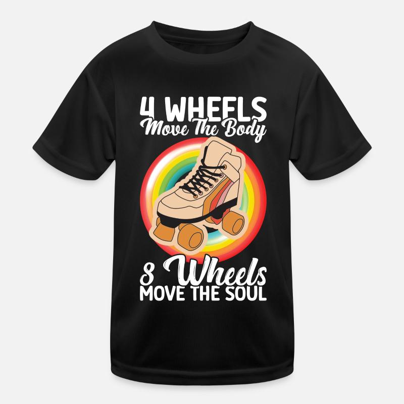Rollschuhe Kinder Funktions-T-Shirt