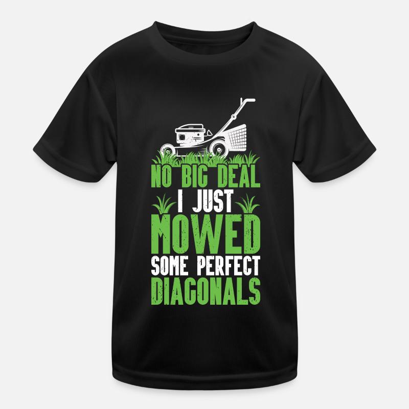 Mowing Kids Functional T-Shirt