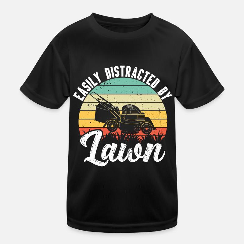 Mowing Kids Functional T-Shirt