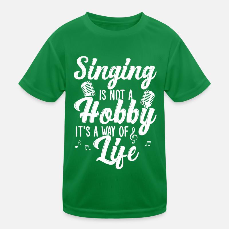 Sing Kids Functional T-Shirt