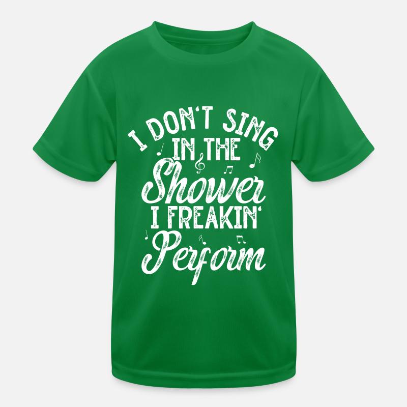 Sing Kids Functional T-Shirt