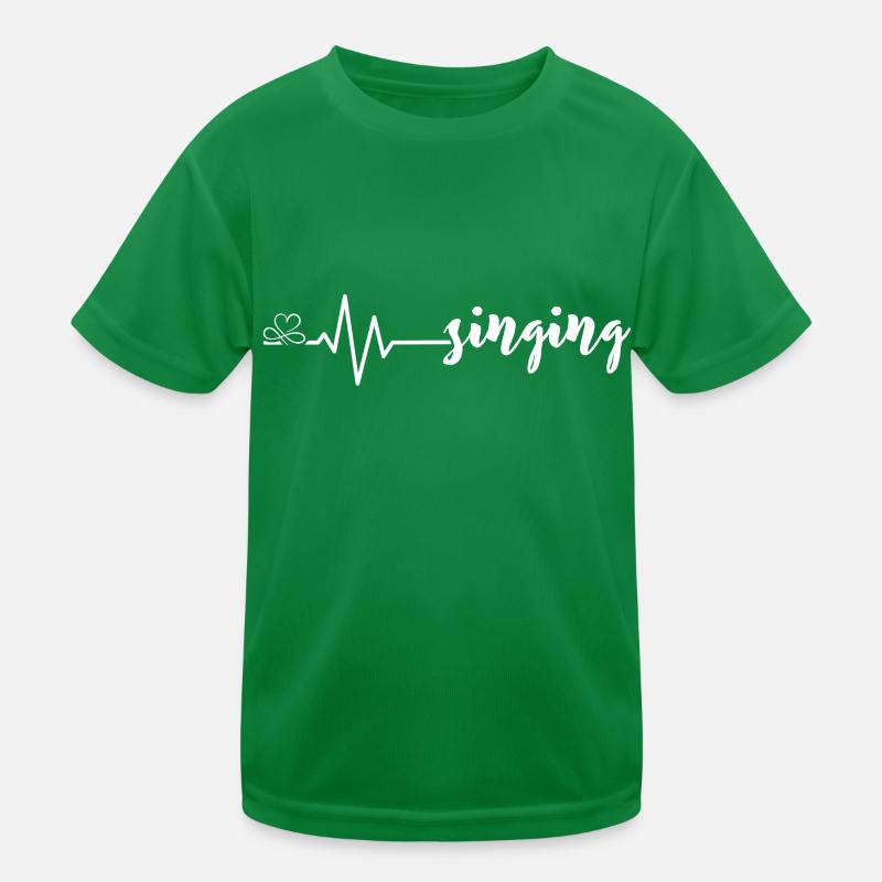 Sing Kids Functional T-Shirt