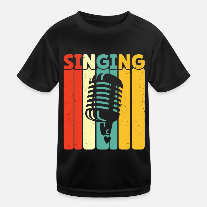 Singen Kinder Funktions-T-Shirt
