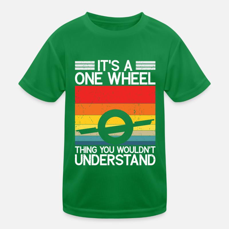 Unicycle Kids Functional T-Shirt