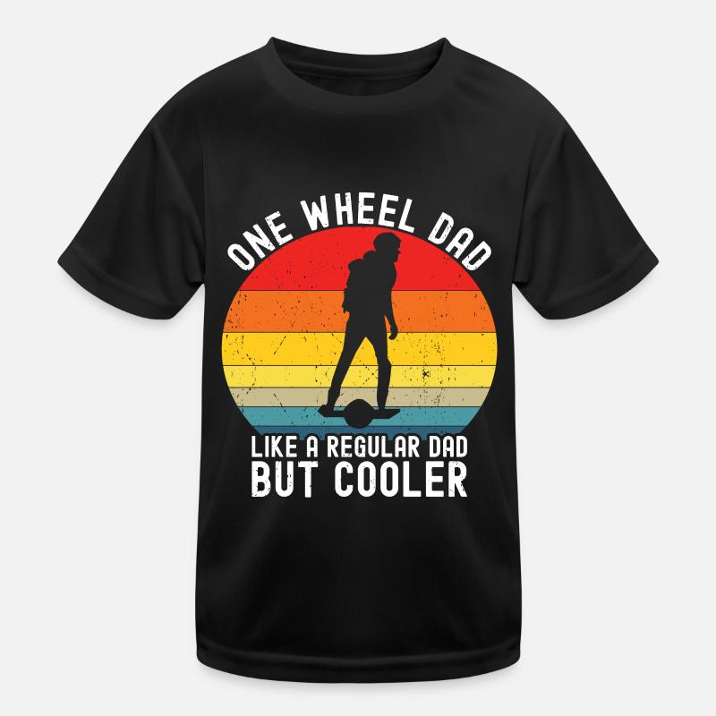 Einrad Kinder Funktions-T-Shirt