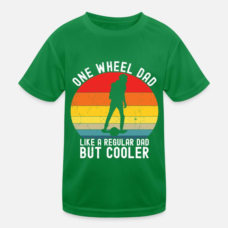 Einrad Kinder Funktions-T-Shirt