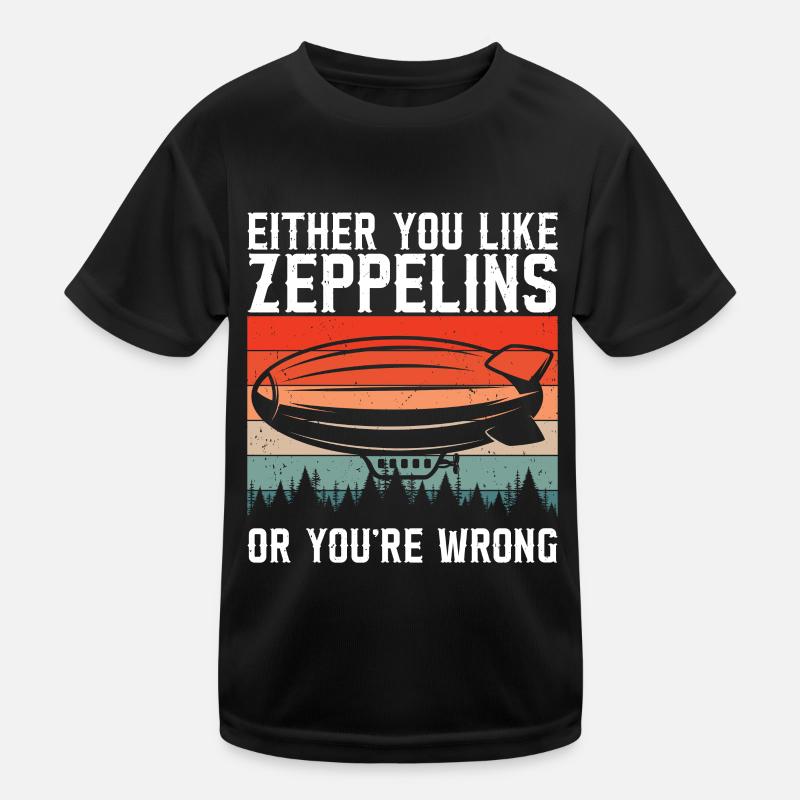 Zeppelin T-shirt sport Enfant