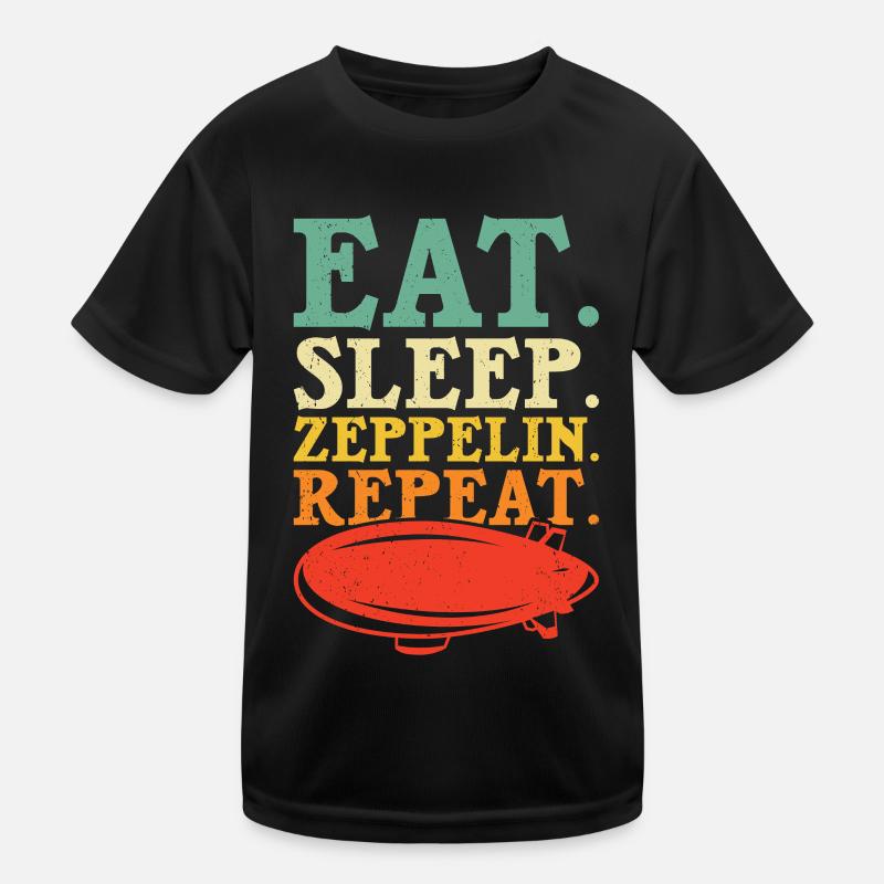 Zeppelin Kids Functional T-Shirt