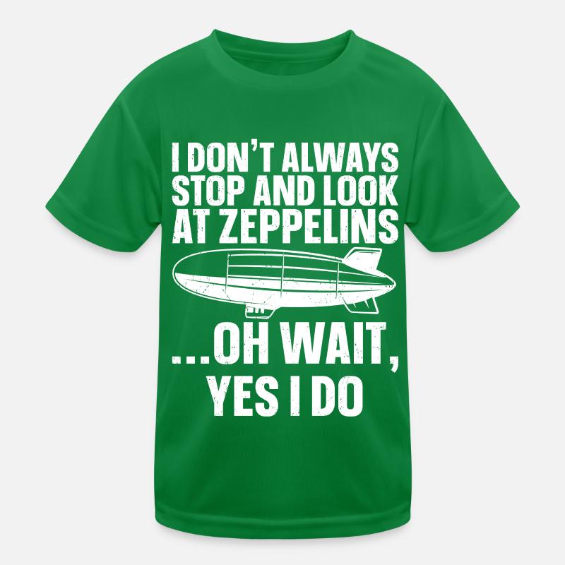 Zeppelin Kinder Funktions-T-Shirt