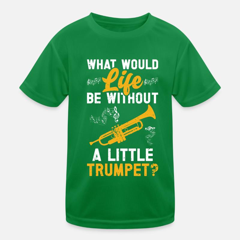 Trompete Kinder Funktions-T-Shirt