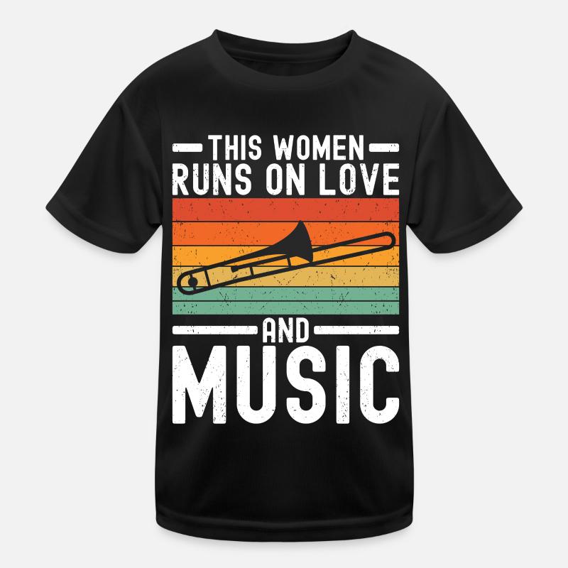 Trombone T-shirt sport Enfant