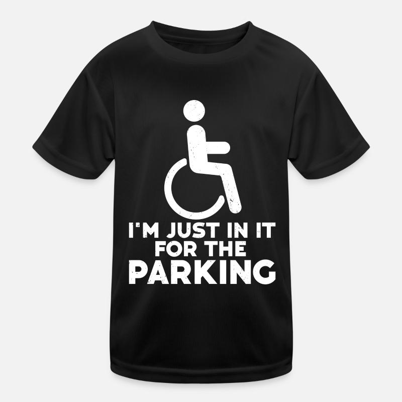 Fauteuil roulant T-shirt sport Enfant