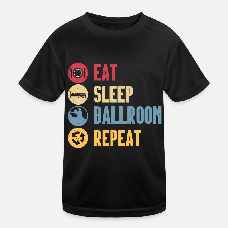 Ballsaal Kinder Funktions-T-Shirt