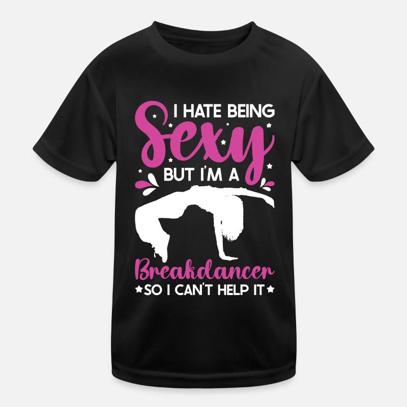 Break Dancing Kids Functional T-Shirt