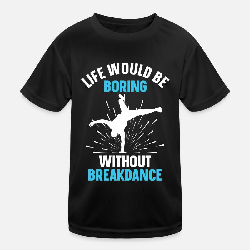 Break Dancing Kids Functional T-Shirt