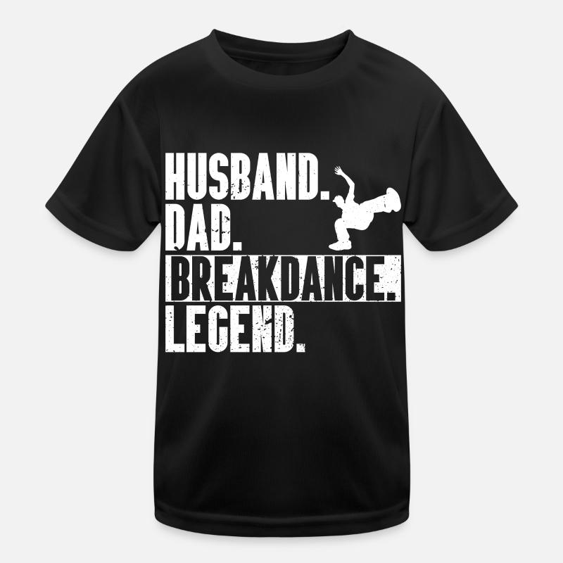Break Dancing Kids Functional T-Shirt