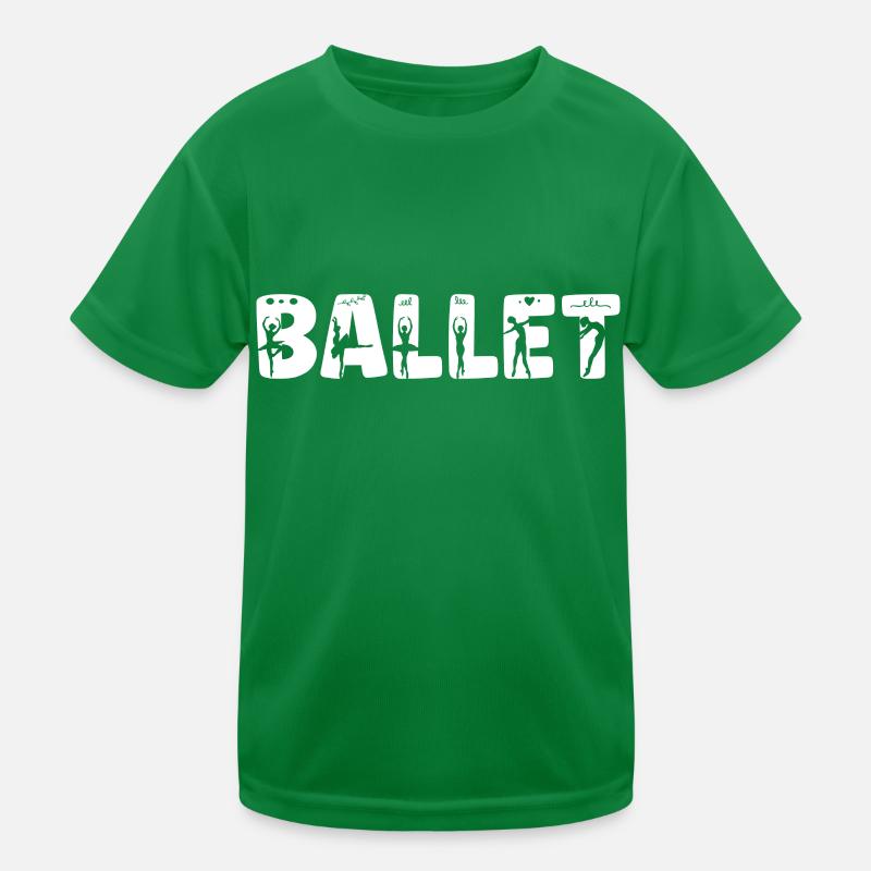 Ballett Kinder Funktions-T-Shirt