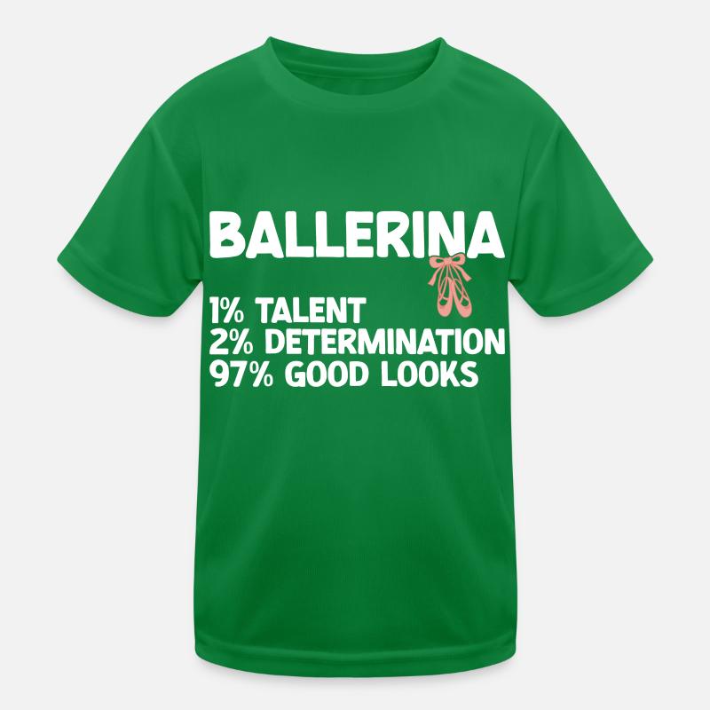 Ballett Kinder Funktions-T-Shirt