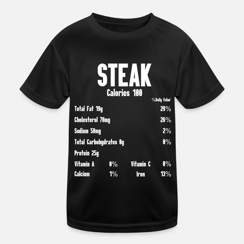 Bifteck T-shirt sport Enfant