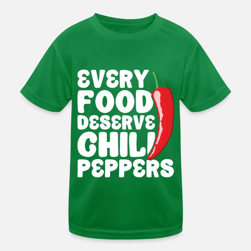Chili-Pfeffer Kinder Funktions-T-Shirt