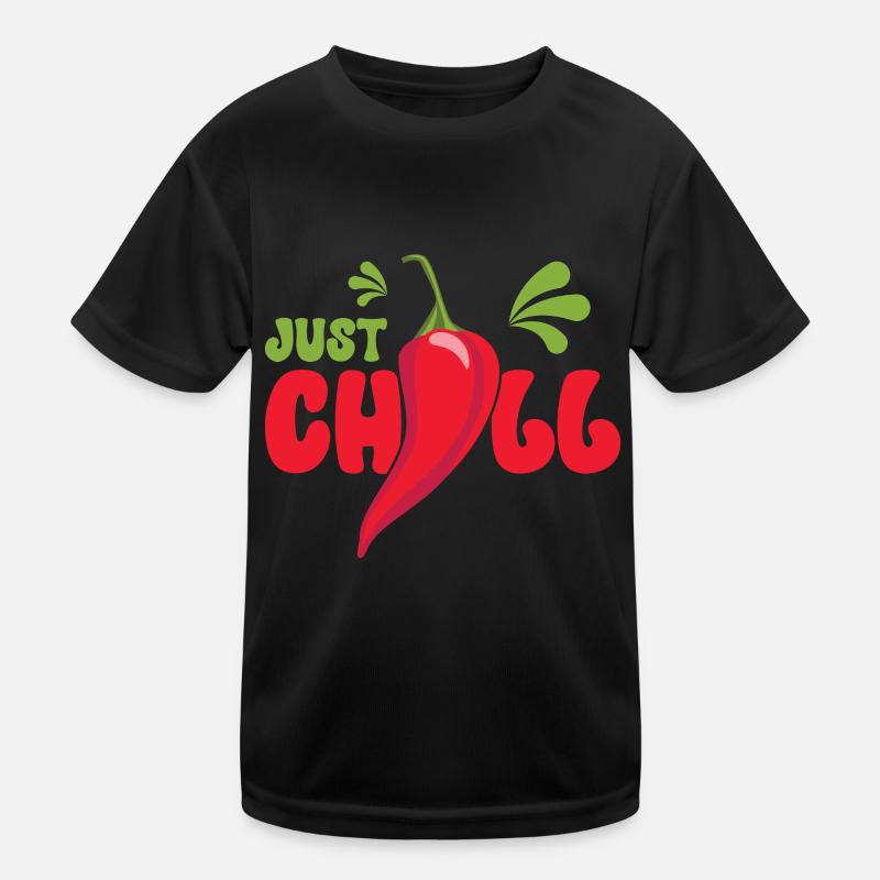 Chili-Pfeffer Kinder Funktions-T-Shirt