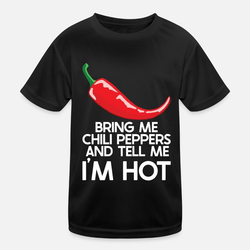 Chili-Pfeffer Kinder Funktions-T-Shirt