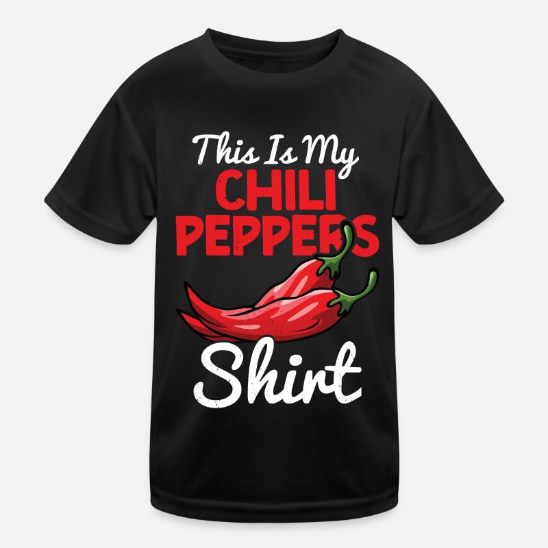 Chili-Pfeffer Kinder Funktions-T-Shirt