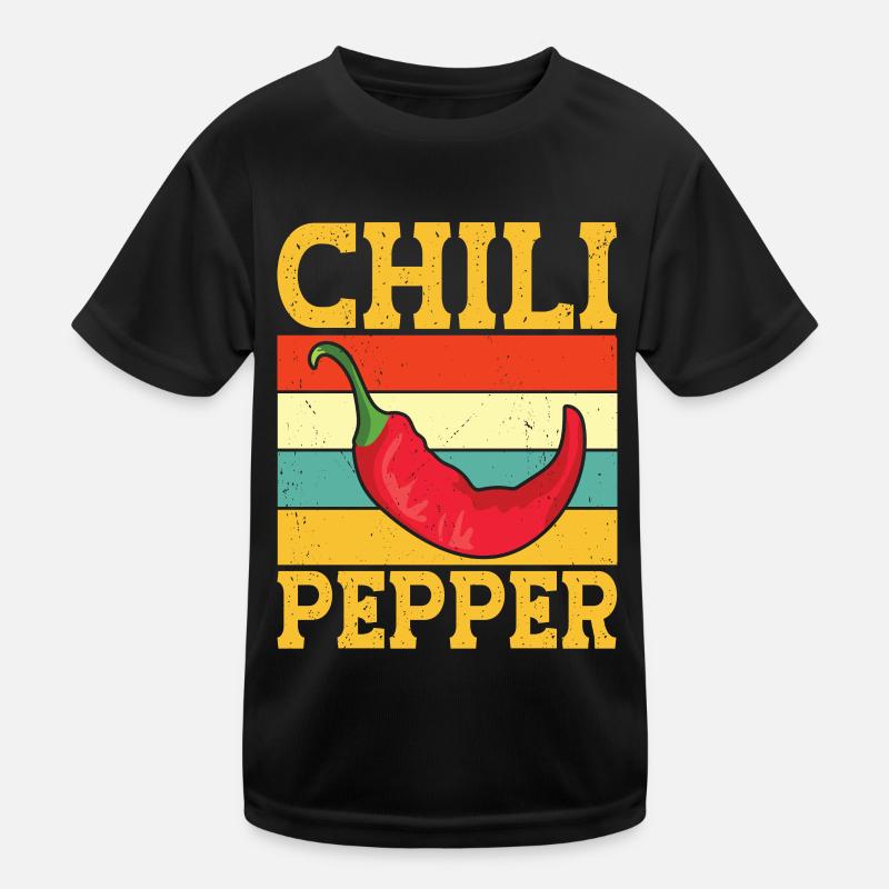 Chili-Pfeffer Kinder Funktions-T-Shirt