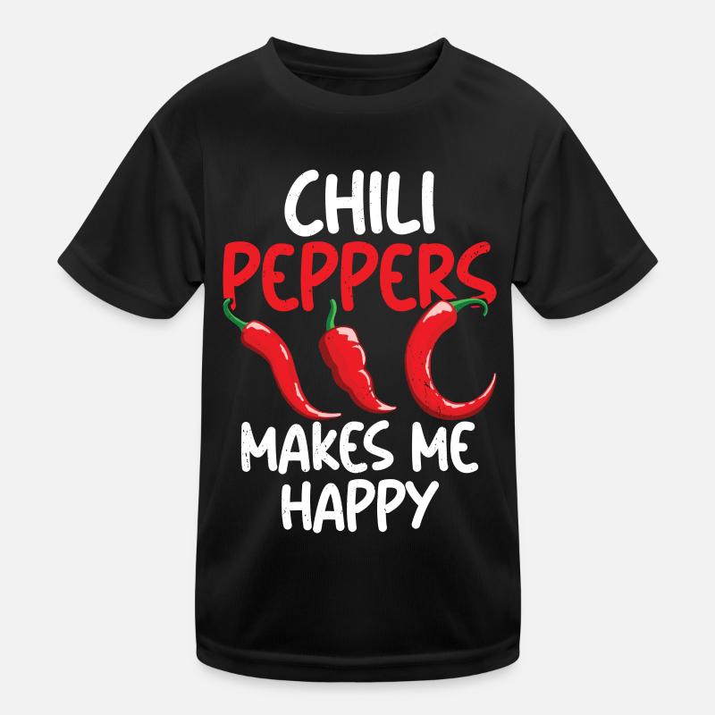 Chili-Pfeffer Kinder Funktions-T-Shirt