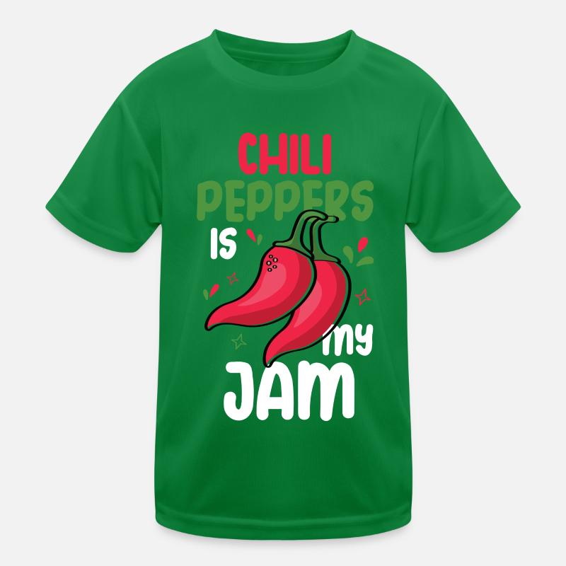 Chili-Pfeffer Kinder Funktions-T-Shirt