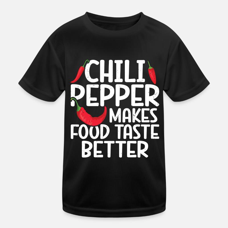 Chili-Pfeffer Kinder Funktions-T-Shirt